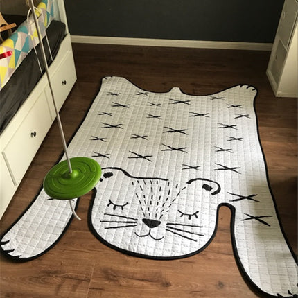 Toys Baby Play Mat Kids Carpet White Tiger Plush Rugs For Liveing Room Decoration Floor Mats Developing Mat For Children