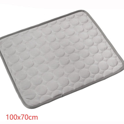 Pet Dog Cat Ice Silk Cold Nest Pad For Cooling In Summer