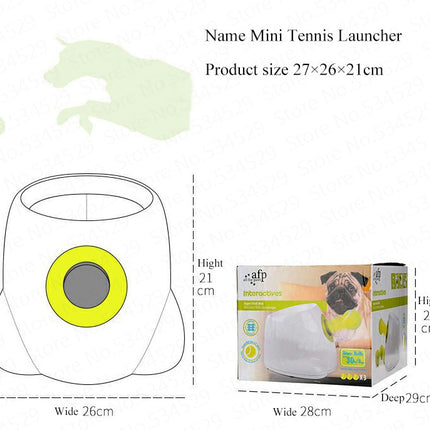 Dog Pet Automatic Interactive Ball Launcher