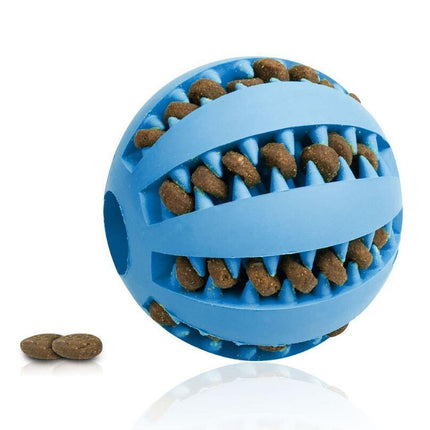 Pet Slow Feeder Dog Toy Cute Funny Rubber Dog Ball Toy