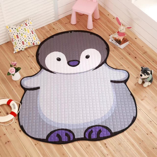 Toys Baby Play Mat Kids Carpet White Tiger Plush Rugs For Liveing Room Decoration Floor Mats Developing Mat For Children