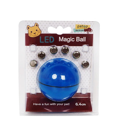 LED Laser Electronic Rolling Pet Funny Cat Toy Ball