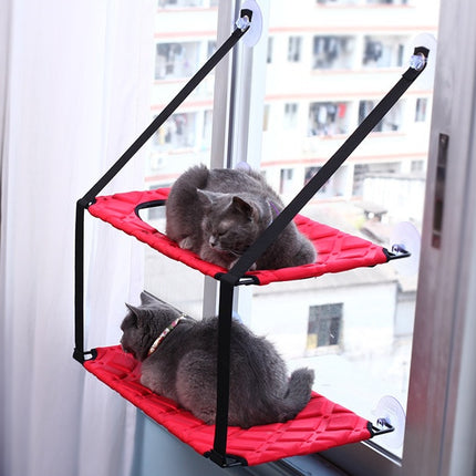 Cat Hammock Window Resting Seat Perch Cat Bed for Indoor Cats Sleeping