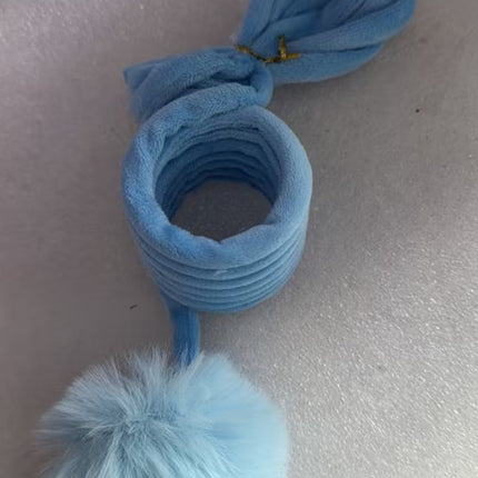 Cat Toy Self-Hi Sucker Spring Rabbit Hair Ball Interactive Play Pet Supplies Interactive Toys