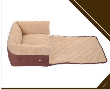 Flip Pet Nest Removable Pet Beds with Blanket